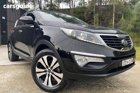 Black 2013 Kia Sportage Wagon Platinum (Awd)
