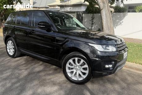 Black 2014 Land Rover Range Rover Sport Wagon 3.0 Sdv6 Se