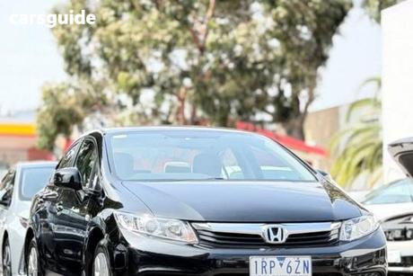 Black 2012 Honda Civic Sedan VTI SERIES 2