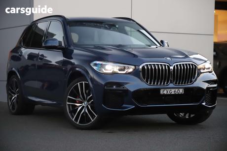 Blue 2023 BMW X5 Wagon Xdrive30D M Sport