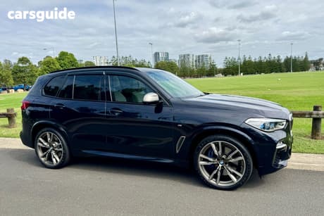 Black 2020 BMW X5 Wagon M50I
