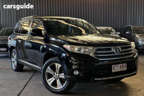 Black 2012 Toyota Kluger Wagon Kx-S (4X4)