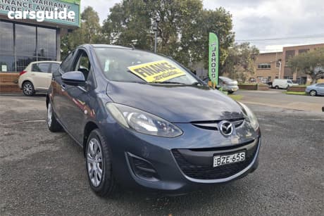 Grey 2011 Mazda 2 Hatchback Neo