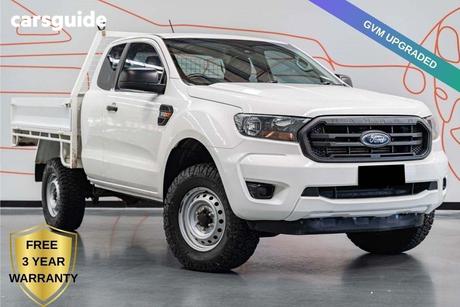 White 2021 Ford Ranger Super Cab Chassis Xl 3.2 (4X4)