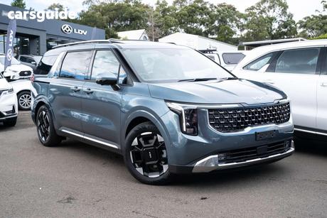 Blue 2026 Kia Carnival Wagon Gt-Line
