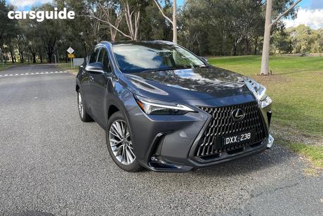Grey 2025 Lexus NX350H Wagon Sports Luxury Hybrid Awd