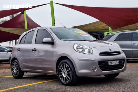 Purple 2011 Nissan Micra Hatchback St