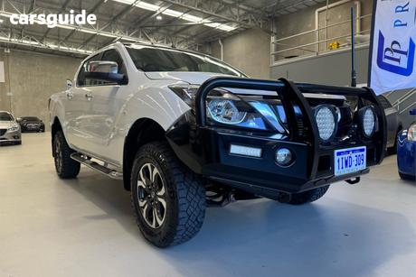 White 2017 Mazda BT-50 Dual Cab Utility Xtr (4X4)