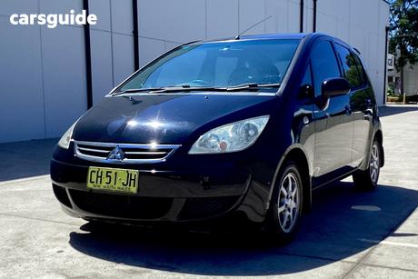 Black 2006 Mitsubishi Colt Hatchback Ls