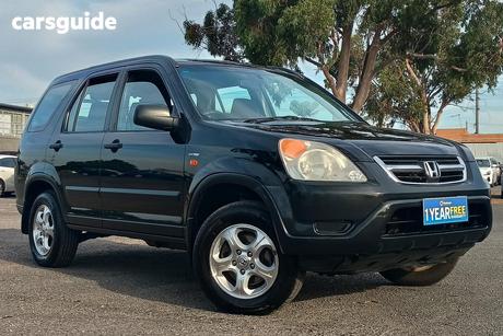 Black 2002 Honda CR-V Wagon (4X4)
