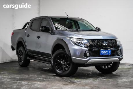Grey 2018 Mitsubishi Triton Dual Cab Utility Gls (4X4)
