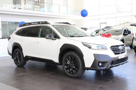 White 2025 Subaru Outback Wagon Awd Sport