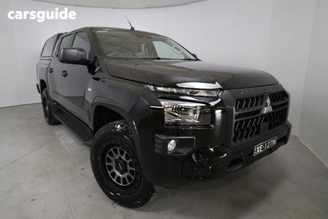 Black 2024 Mitsubishi Triton Double Cab Pick Up Glx+ (4X4)