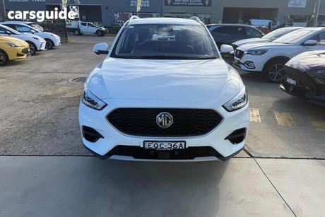 White 2021 MG ZST Wagon Core