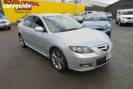 Silver 2008 Mazda 3 Sedan Sp23