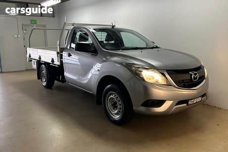Grey 2016 Mazda BT-50 Cab Chassis Xt (4X2)