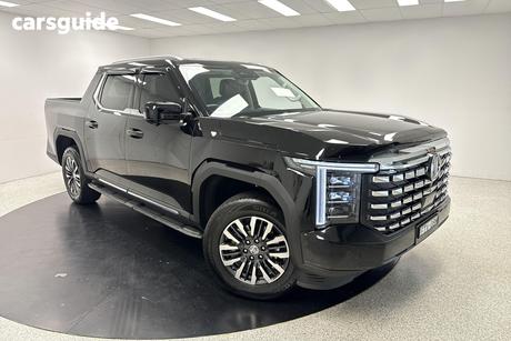 Black 2025 MG Mgu9 Double Cab Pick Up Explore X