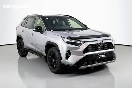 Silver 2025 Toyota RAV4 Wagon Xse (2Wd) Hybrid Premium Paint