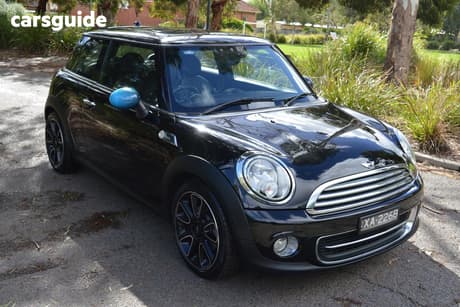 Black 2013 Mini Hatch Hatch COOPER S BAYSWATER F
