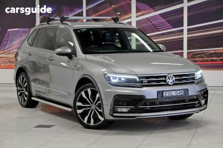 Silver 2019 Volkswagen Tiguan Wagon Allspace 162 Tsi Highline