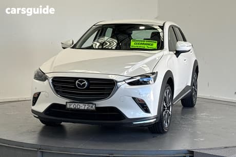 White 2021 Mazda CX-3 Wagon S Touring (Fwd)