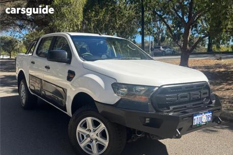 White 2013 Ford Ranger Dual Cab Chassis Xl 3.2 (4X4)