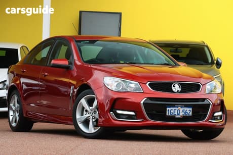 Red 2016 Holden Commodore Sedan Sv6 Reserve Edition