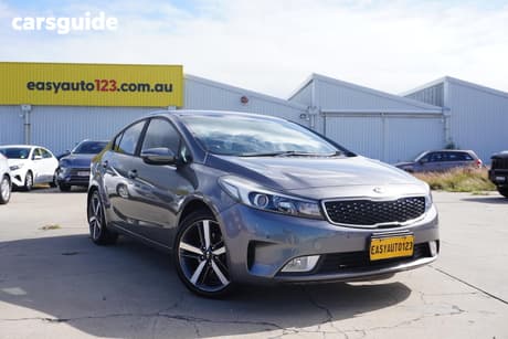 Grey 2017 Kia Cerato Sedan Sport+