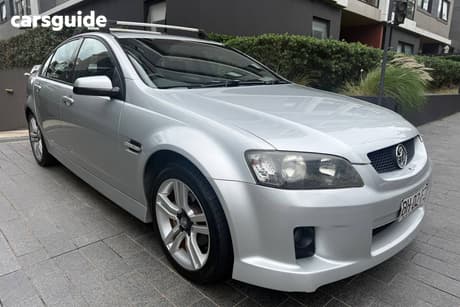 Silver 2009 Holden Commodore Sedan Sv6