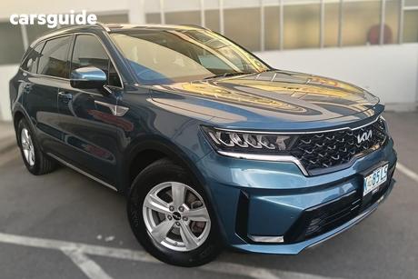 Blue 2022 Kia Sorento Wagon S 7 Seat