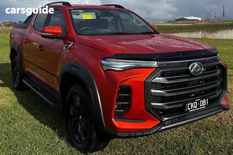 Orange 2023 LDV T60 Double Cab Utility Max Luxe (4X4)