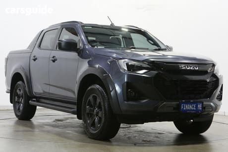 Grey 2024 Isuzu D-MAX Crew Cab Utility X-Terrain (4X4)