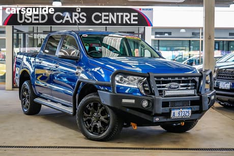 Blue 2019 Ford Ranger Double Cab Pick Up Xlt 3.2 (4X4)