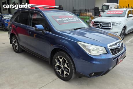 Blue 2013 Subaru Forester Wagon 2.5I-S