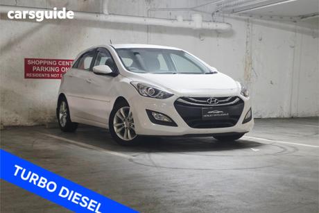 White 2012 Hyundai I30 Hatchback Elite 1.6 Crdi