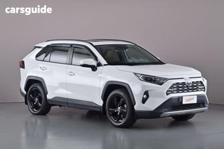 White 2020 Toyota RAV4 Wagon Cruiser Awd Hybrid