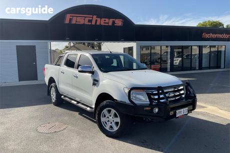 White 2014 Ford Ranger Dual Cab Utility Xlt 3.2 (4X4)