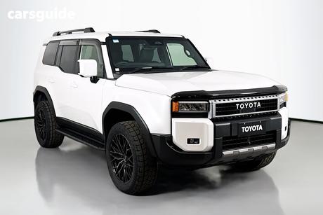 White 2025 Toyota Landcruiser Prado Wagon Gxl