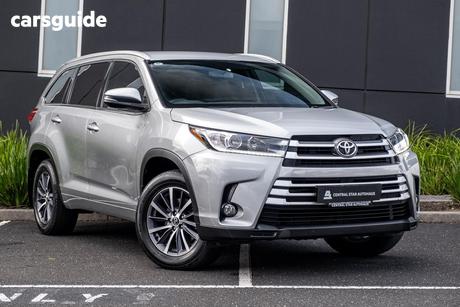 Silver 2017 Toyota Kluger Wagon Gxl (4X2)