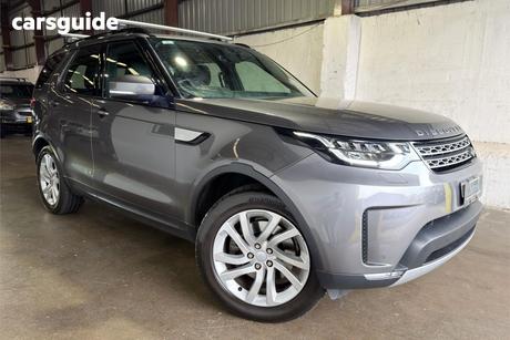 Grey 2017 Land Rover Discovery Wagon Td6 Hse