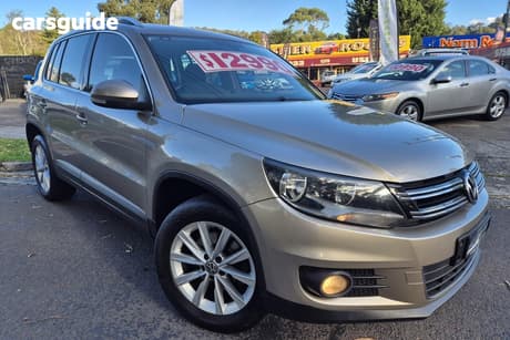 Beige 2015 Volkswagen Tiguan Wagon 132 Tsi (4X4)