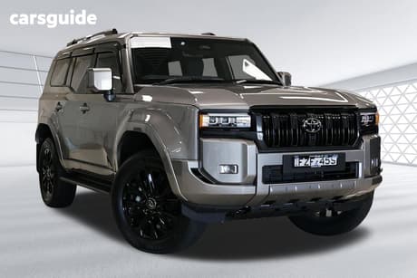 Grey 2025 Toyota Landcruiser Prado Wagon Vx Frosted White