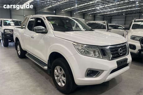 White 2017 Nissan Navara King Cab Utility St (4X4)