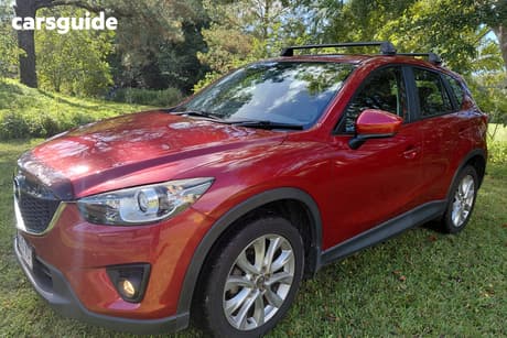 Red 2014 Mazda CX-5 Wagon Grand Tourer (4X4)