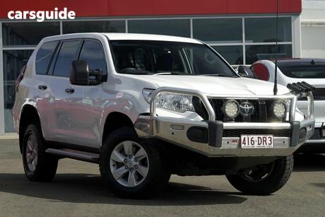 White 2018 Toyota Landcruiser Prado Wagon Gx (4X4)