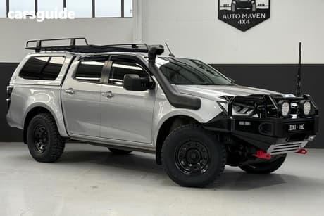 Silver 2022 Isuzu D-MAX Crew Cab Utility Ls-U (4X4)