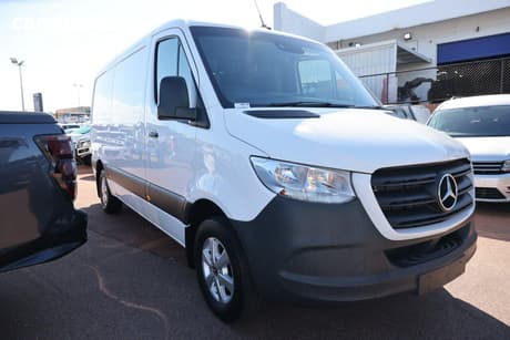 White 2023 Mercedes-Benz Sprinter Van 419Cdi Vs30 Lwb Rwd