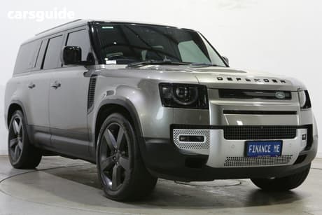 Silver 2023 Land Rover Defender Wagon 130 P400 Se (294Kw)
