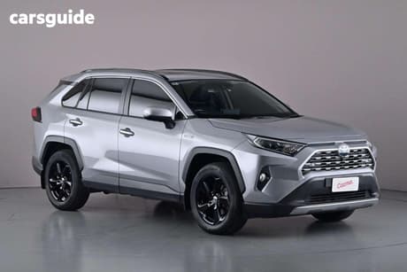 Silver 2020 Toyota RAV4 Wagon Cruiser Awd Hybrid