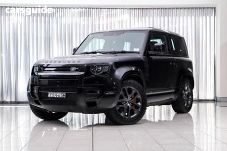 Black 2021 Land Rover Defender Wagon 90 P400 X (294Kw)